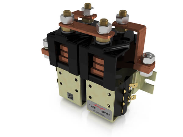 SW182B-199 Albright 150A/150A 48V DC - INT - 2 x SW181) Motor Reversing Contactor