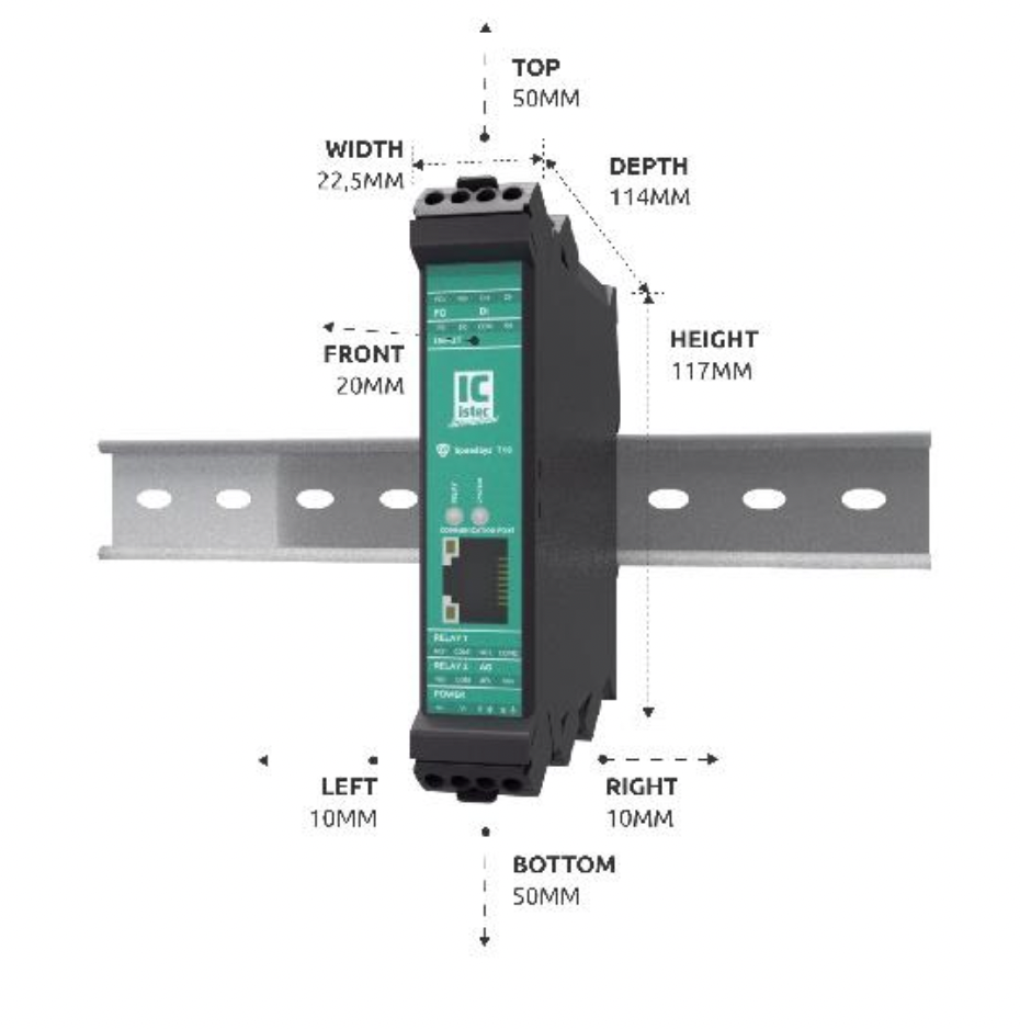 SpeedSys T10A - 1-channel speed monitor and switch